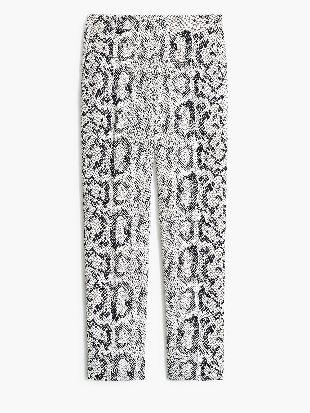J. Crew Snakeskin Jamie pant with elastic waist